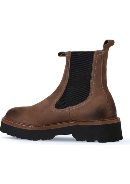 Kahverengi Nubuk Kadın Düz Bot 01WV9905 01WV9905 indirimleri