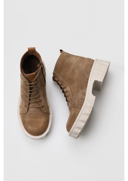 Taba Süet Kadın Topuklu Bot 01WV9000 01WV9000