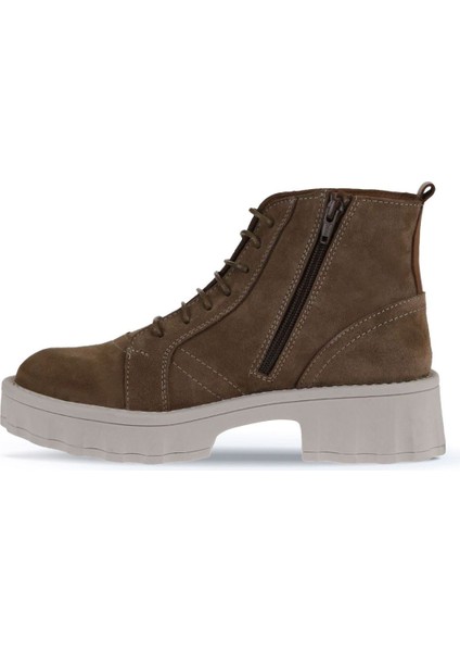 Taba Süet Kadın Topuklu Bot 01WV9000 01WV9000 fırsatları