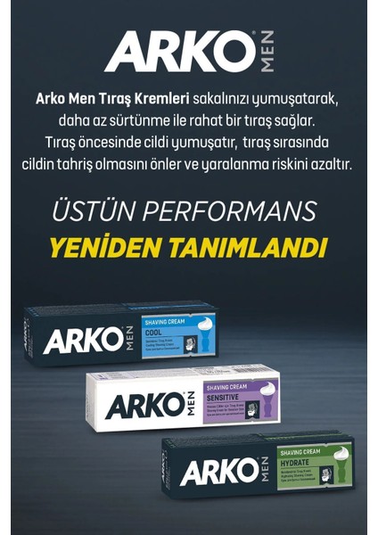 Yumuşak ve Ferah Traş Kremi, 90 Gr, Paketli, Dört Adet modelleri