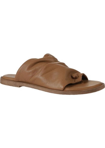 Taba Deri Kadın Parmak Arası Terlik 01WY2003 01WY2003 modelleri
