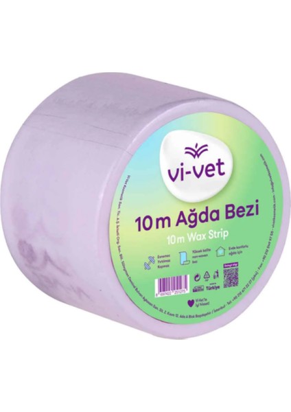 Yumuşak ve Dayanıklı 10 mt Ağda Bezi Rulo, Rahat Kullanımıyla Güzelliğinize Kolaylık Sağlar