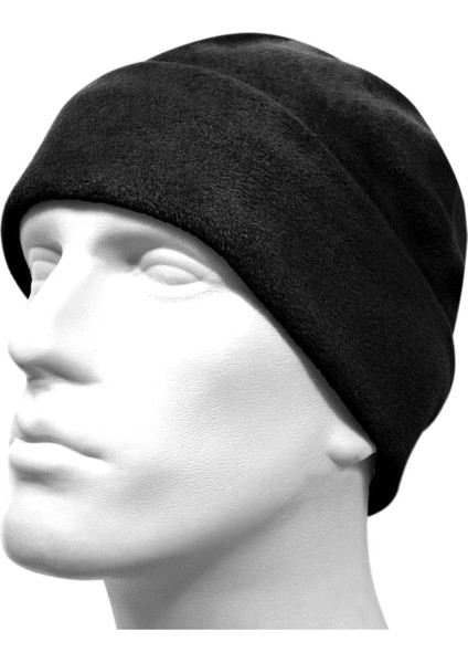 Unisex Beanie Kalın Polar Fleece Katlamalı Bere
