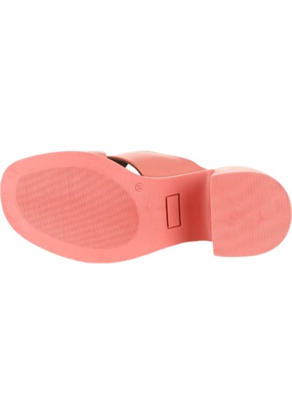 Mercan Deri Kadın Topuklu Terlik 01WY12201 01WY12201 indirimleri