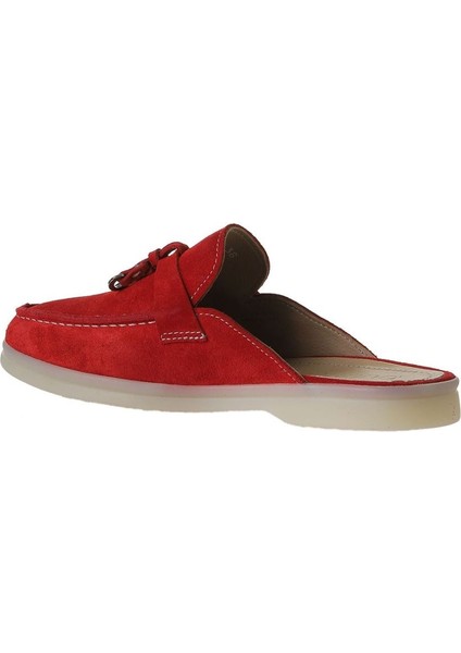 Kırmızı Süet Kadın Düz Terlik 05WT103 05WT103 indirimleri