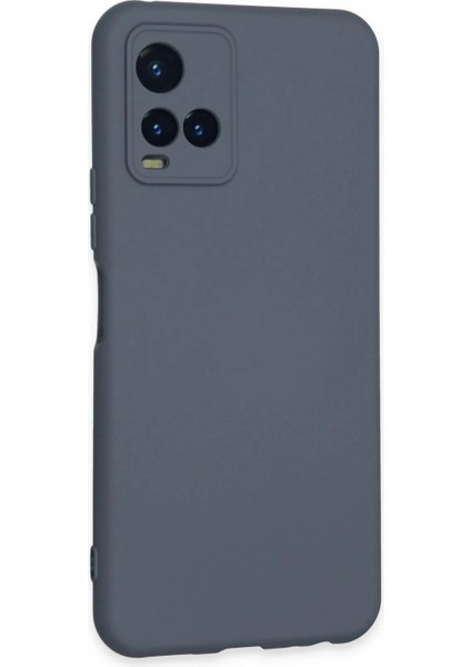 Vivo Y21S Kılıf Nano Içi Kadife Silikon - Gri fiyatları