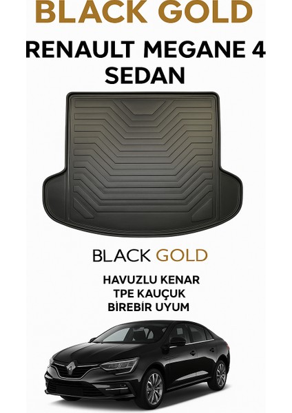 Renault Megane 4 Sedan Bagaj Havuzu 2016-2025 Uyumlu 3D Premium fiyatları