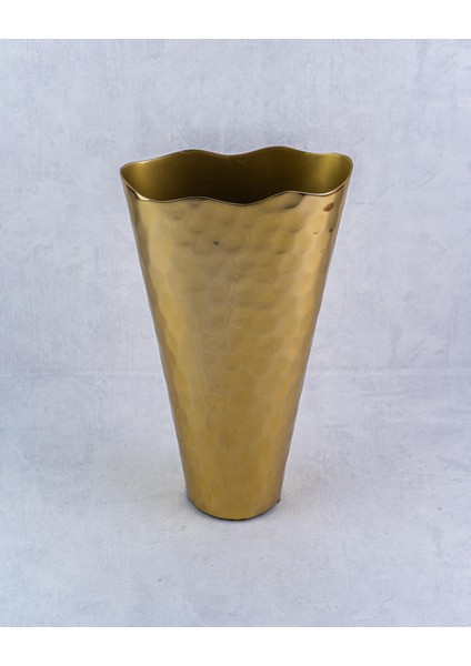 Clara Gold Küçük Çiçek Vazosu 25X10X41 cm fiyatları