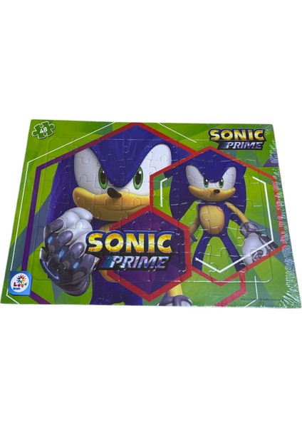 Sonic ve Kamp Elmore Temalı 2 Adet 48 Parça Puzzle modelleri