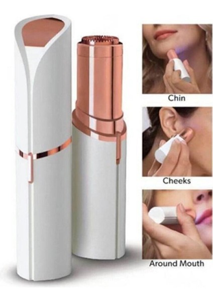 Yüz ve Çene Için Işıqlı Tüy Alma ve Buhar Nemlendirme Seti, 2'li.