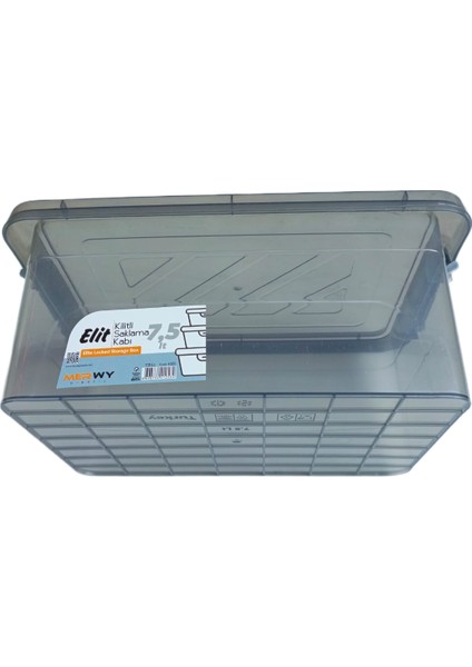 Merwy Elite Kilitli Şeffaf Çok Amaçlı Saklama Kabı - 11 Litre fırsatları