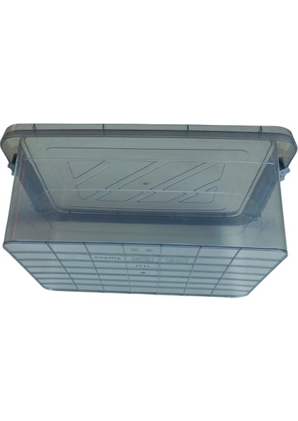 Merwy Elite Kilitli Şeffaf Çok Amaçlı Saklama Kabı - 11 Litre