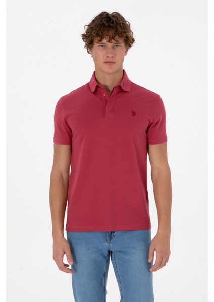 Erkek Vişne Tişört Basic 50306015-VR223