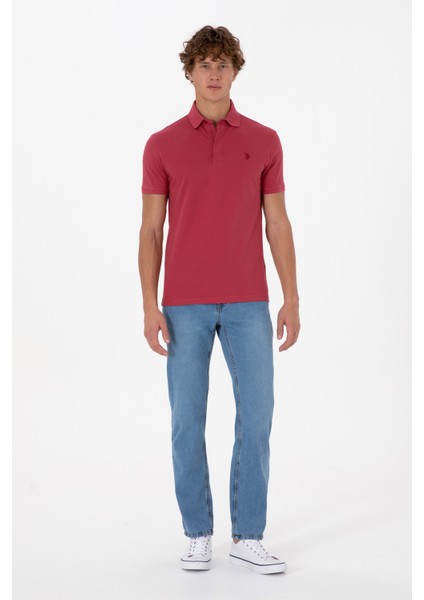 Erkek Vişne Tişört Basic 50306015-VR223 fırsatları