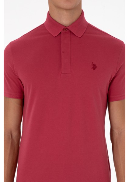 Erkek Vişne Tişört Basic 50306015-VR223