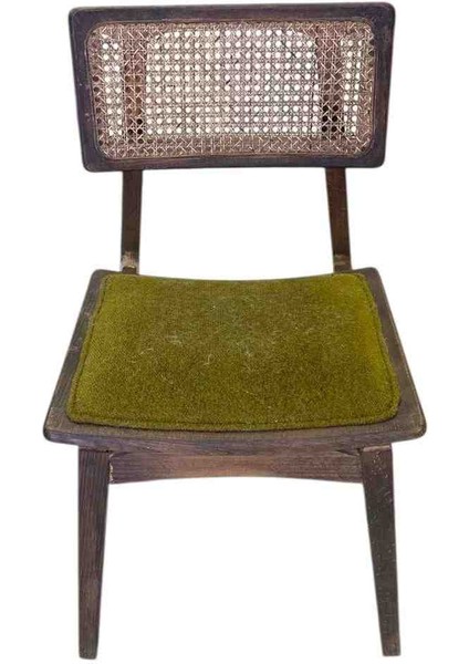 Ahşap Sandalye Hazeran Sırtlı Koyu Ceviz Renk fiyatları