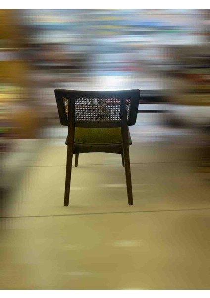 Ahşap Sandalye Hazeran Sırtlı Koyu Ceviz Renk indirimleri