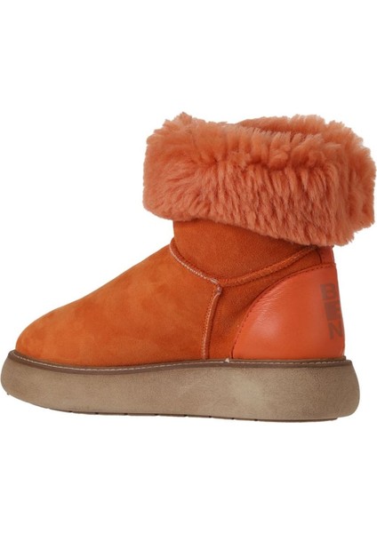 Turuncu Deri-Süet Kadın Dolgu Topuklu Bot 01WV6806 01WV6806 fırsatları