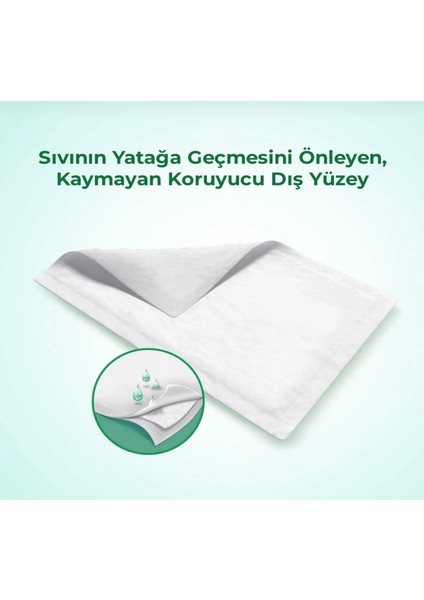 Yetişkin Hasta Bezi Medium 30'lu & Hasta Altı Örtüsü 30'lu