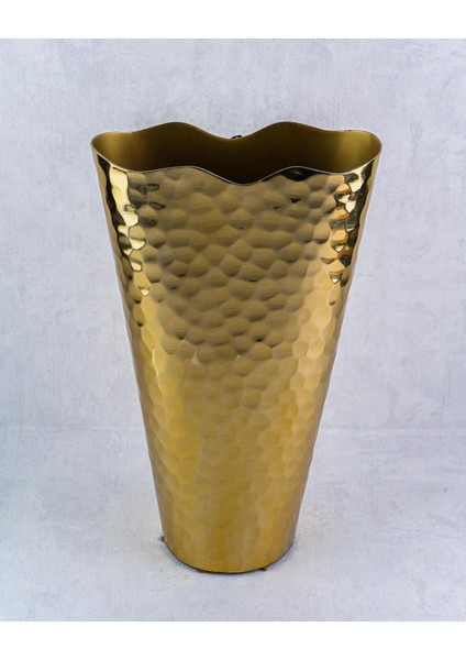 Clara Gold Büyük Çiçek Vazosu 25X10X41 cm fiyatları