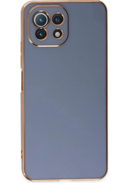 Xiaomi Mi 11 Lite Kılıf Volet Silikon - Mavi fiyatları