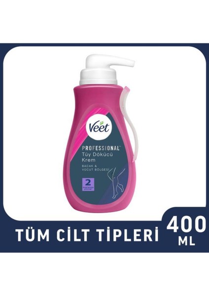 400ML Tüy Dökücü Krem, Güçlü ve Etkili, Yumuşak ve Pürüzsüz Cilt Için