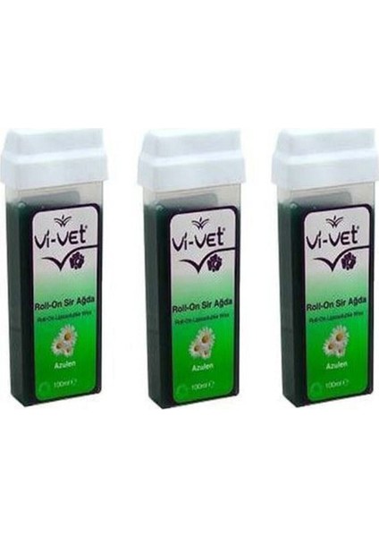 Doğal ve Nazik Roll-On Ağda Seti, 3 Adet, Rahat ve Pratik Kullanımlı