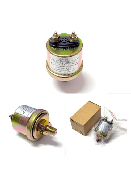 Marine Mors Tekne Yağ Basınç Göstergesi Müşiri 5 Bar fiyatları