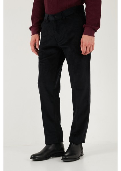Normal Bel Regular Fit Düz Paça 2'li Paket Kadife Pantolon Erkek Kadife Pantolon 645MERLINS2 modelleri