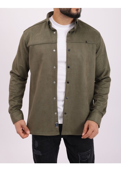 Likralı Scuba Süet Kumaş Kışlık Kalın Erkek Gömlek fiyatları