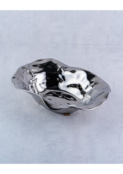 Sea Star Silver Dekoratif Kase 33X24X9 cm fiyatları