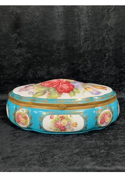 SEVRES Antika Porselen Sandık