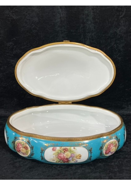 SEVRES Antika Porselen Sandık