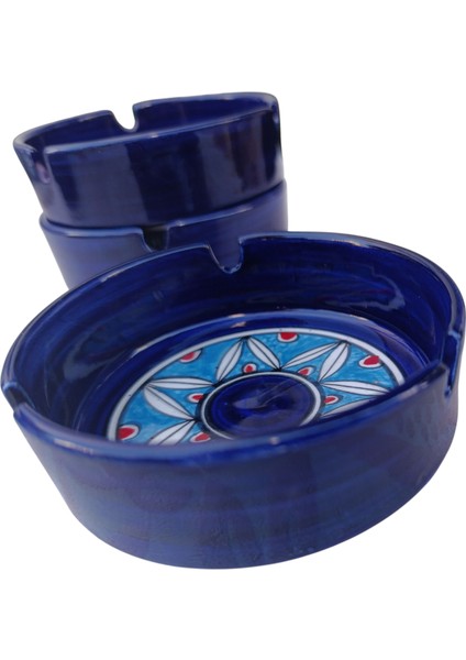 El Yapımı 10X3,5 cm Seramik Çerezlikküllük Kül Tabağı indirimleri