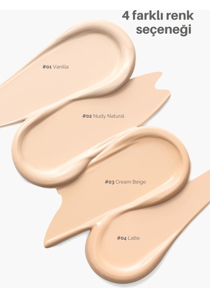 Ink Feather Perfect Fit Concealer 01 Vanilla - SPF30 Pa++ 24 Saat Kalıcı Çok Yönlü Kapatıcı