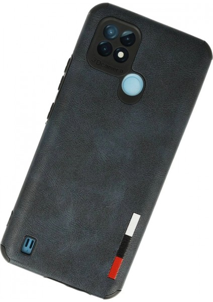 Realme C21 Kılıf Loop Deri Silikon - Lacivert fiyatları