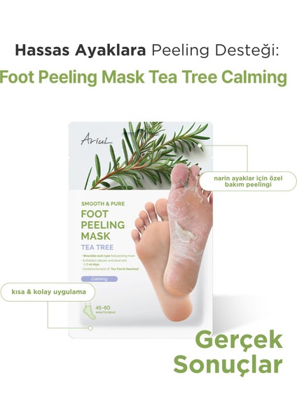 Smooth & Pure Foot Peeling Mask Calming - Çorap Tipi Yoğun Sakinleştirici Ayak Peeling Maskesi