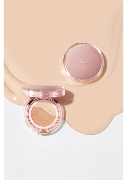 Ink Feather Cover Lasting Cushion 02 Nudy Natural - SPF50+ Pa++++ Korumalı Kalıcı Yapıda Kapatıcı Cushion modelleri