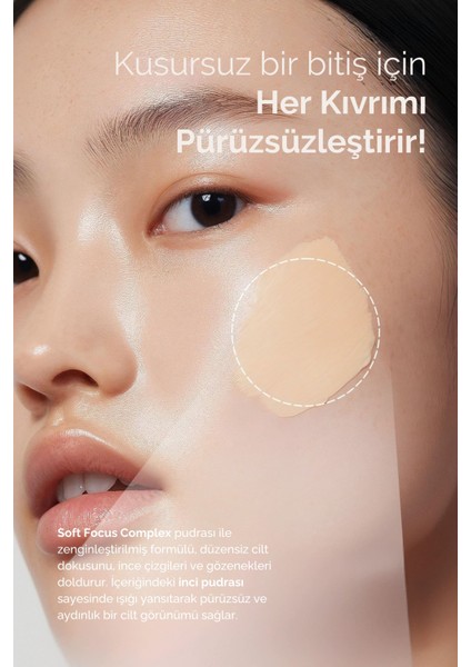 Ink Feather Perfect Fit Concealer 03 Cream Beige - SPF30 Pa++ 24 Saat Kalıcı Çok Yönlü Kapatıcı indirimleri