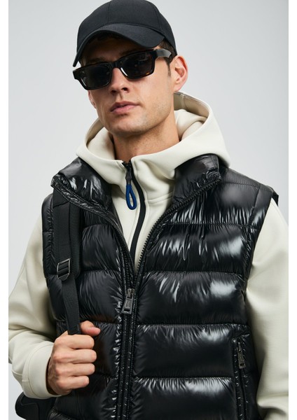 Erkek Peter Kaz Tüyü Yelek 112130028 Siyah modelleri