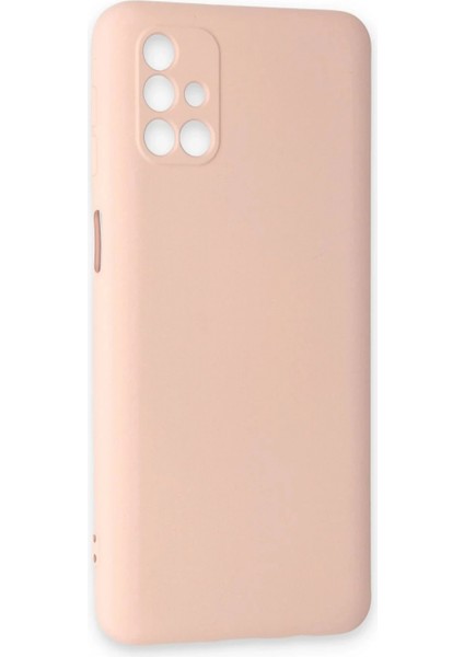 Samsung Galaxy M31S Kılıf Nano Içi Kadife Silikon - Pudra fiyatları