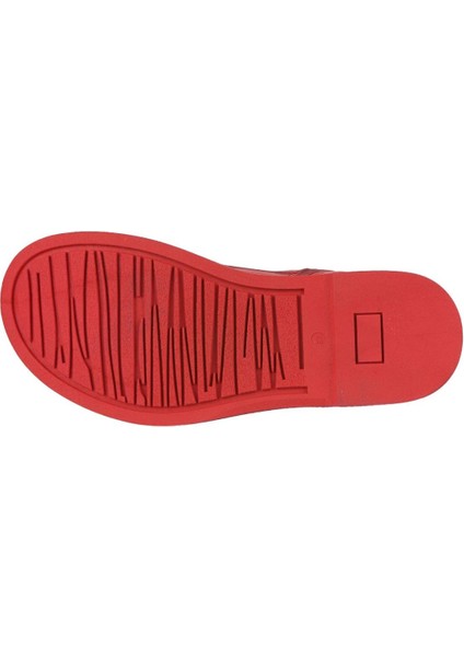 Kırmızı Deri Kadın Düz Bot 01WZ8900 01WZ8900 indirimleri