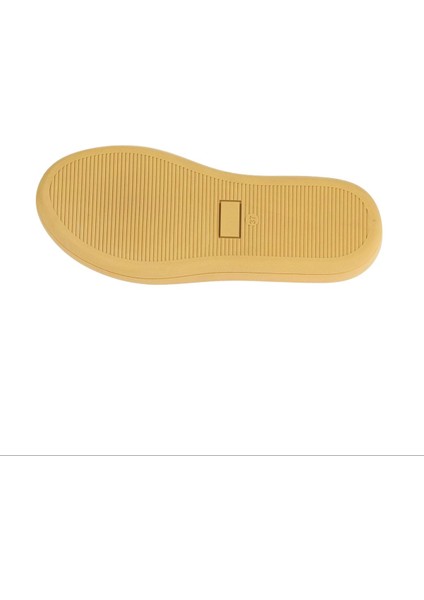 Sarı Deri Kadın Düz Sandalet 01WY2303 01WY2303 indirimleri