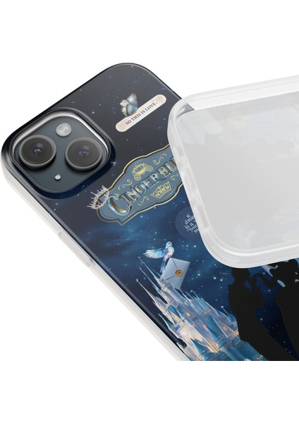 iPhone 11 Uyumlu Telefon Kılıfı – Şeffaf Desenli Kapak | Cinderella Prenses Tasarım fırsatları