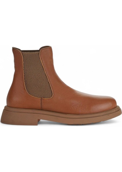 Taba Deri Kadın Düz Bot 01WZ4007 01WZ4007