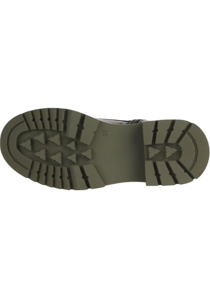 Siyah Haki Deri Kadın Topuklu Bot 01WZ1420 01WZ1420 indirimleri