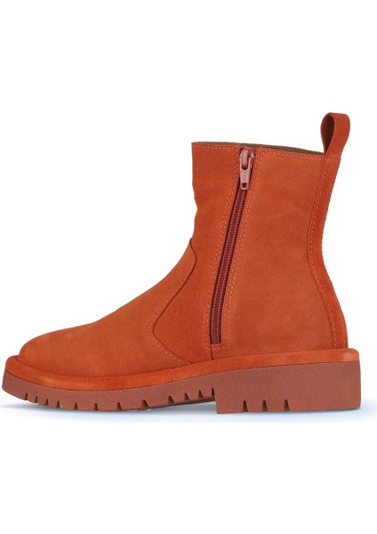 Kiremit Süet Kadın Düz Bot 01WZ6700 01WZ6700 fırsatları