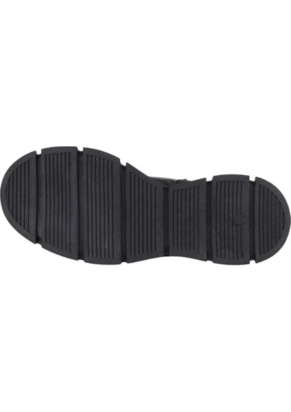 Siyah Deri Kadın Dolgu Topuklu Bot 01WZ1504 01WZ1504 indirimleri