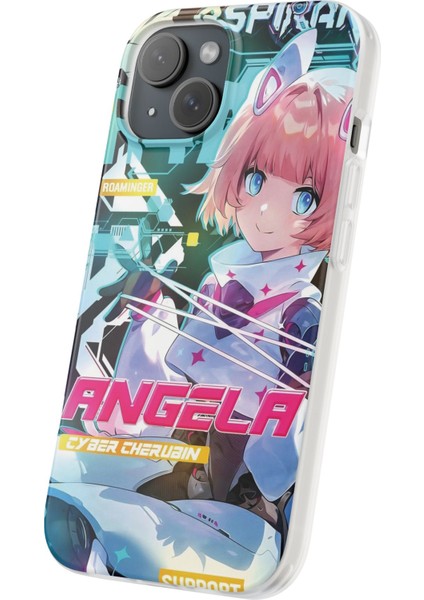 iPhone 11 Uyumlu Telefon Kılıfı | Şeffaf Desenli Kapak – Mobile Legends Angela Tasarım fiyatları