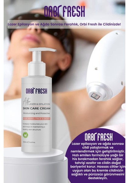 Lazer ve Ağda Sonrası Rahatlatıcı, Leke Önleyici Bakım Kremi 250 ml fiyatları